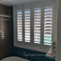 Reinforced louver custom door shutter plantation shutters inside window shutters